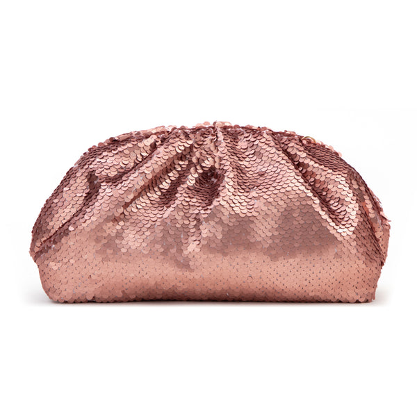 Rose gold hotsell sequin bag