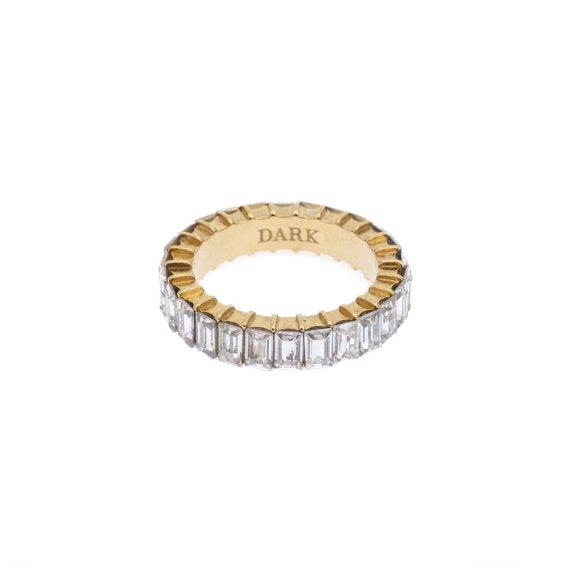 BAGUETTE CRYSTAL RING