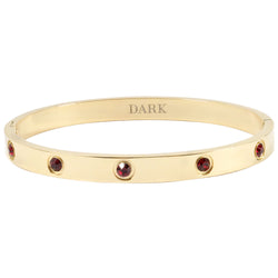 BIG DOT BANGLE RED