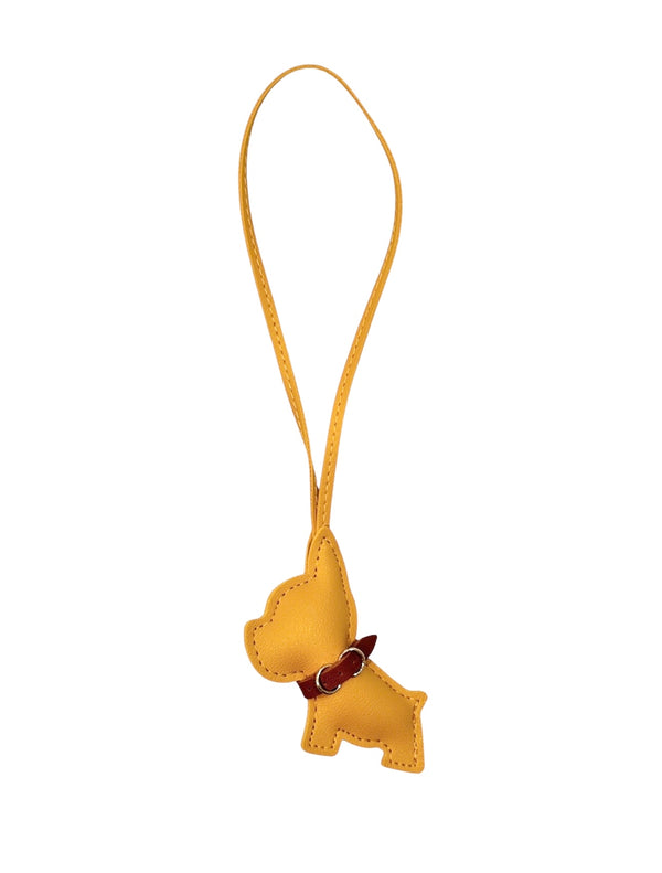 BIG PUPPY BAG CHARM YELLOW