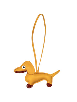 DACHS BAG CHARM YELLOW