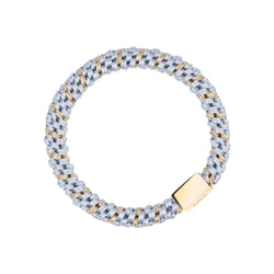 FAT HAIR TIE COOL BLUE STRIPE