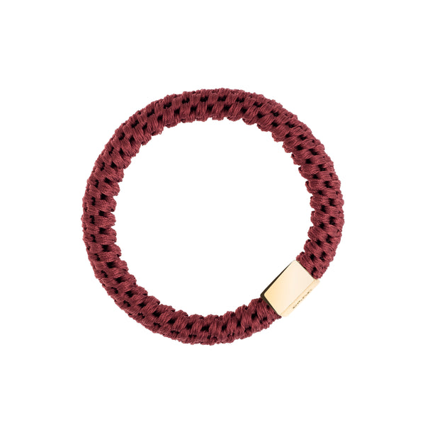 FAT HAIR TIE MAROON