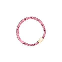 FAT HAIR TIE THIN BUBBLEGUM PINK