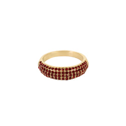 FULL BLING RING RED