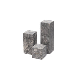 MARBLE CUBE SET GREY