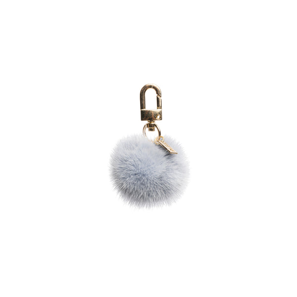 MINK BALL CHARM COOL BLUE