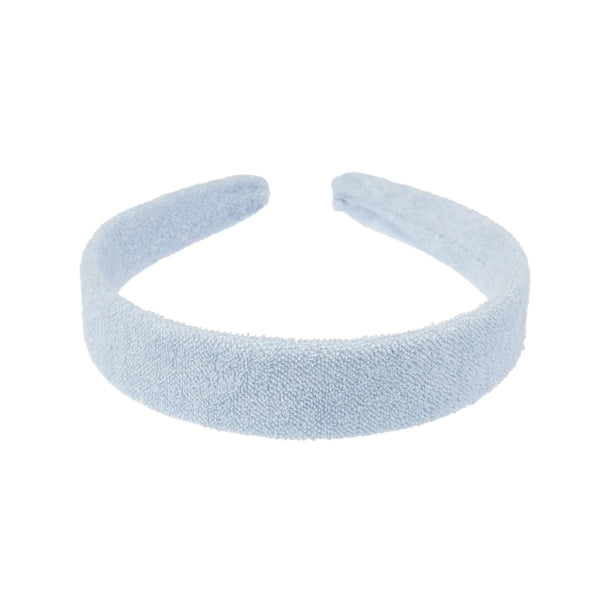 TERRY HAIR BAND COOL BLUE