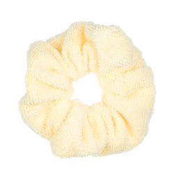 TERRY SCRUNCHIE PALE YELLOW