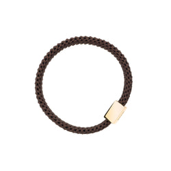 FAT HAIR TIE THIN CHOCOLATE BROWN