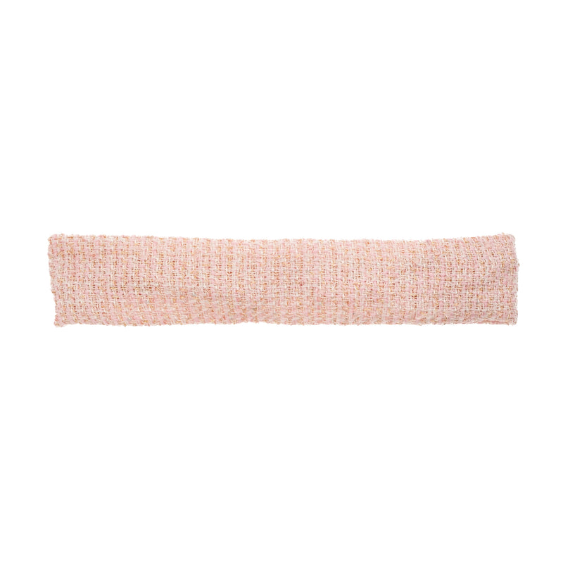 TWEED HEADBAND LIGHT ROSE