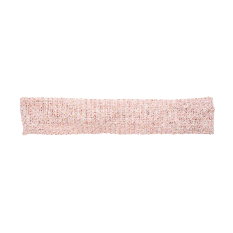 TWEED HEADBAND LIGHT ROSE