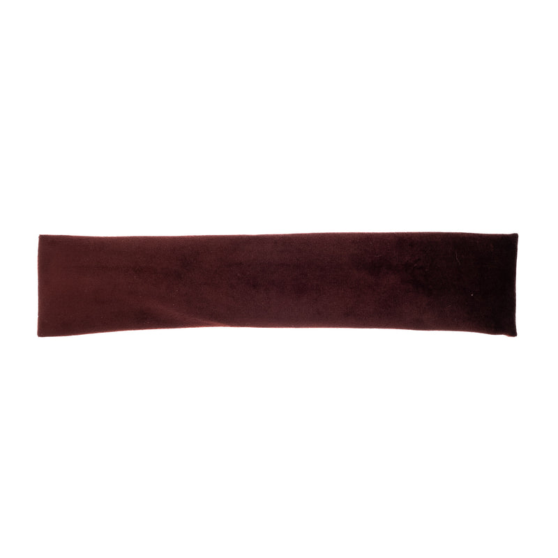 VELVET HEADBAND MAROON