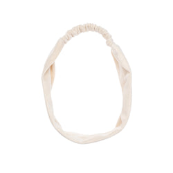 VELVET HEADBAND VANILLA