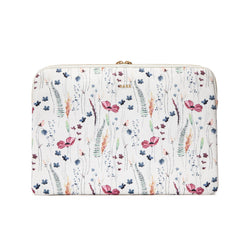 VELVET MAC COVER MULTICOLOR FLOWER PATTERN