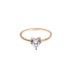 HEART CRYSTAL RING