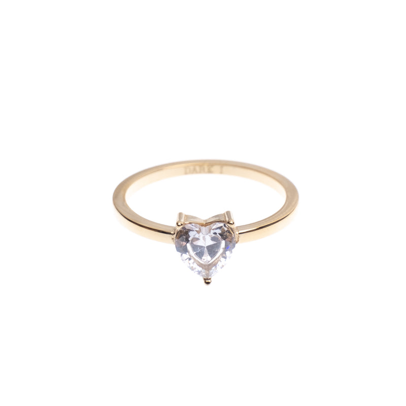 HEART CRYSTAL RING