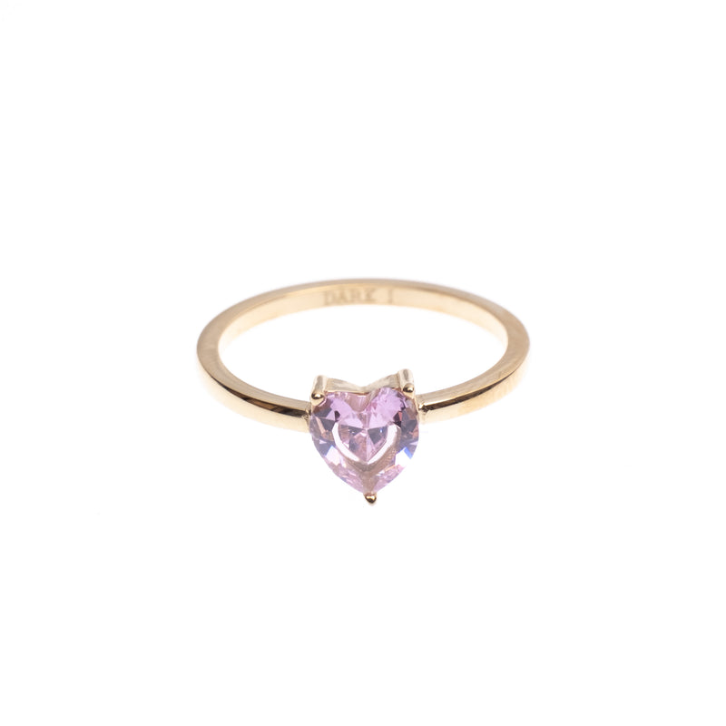 HEART CRYSTAL RING