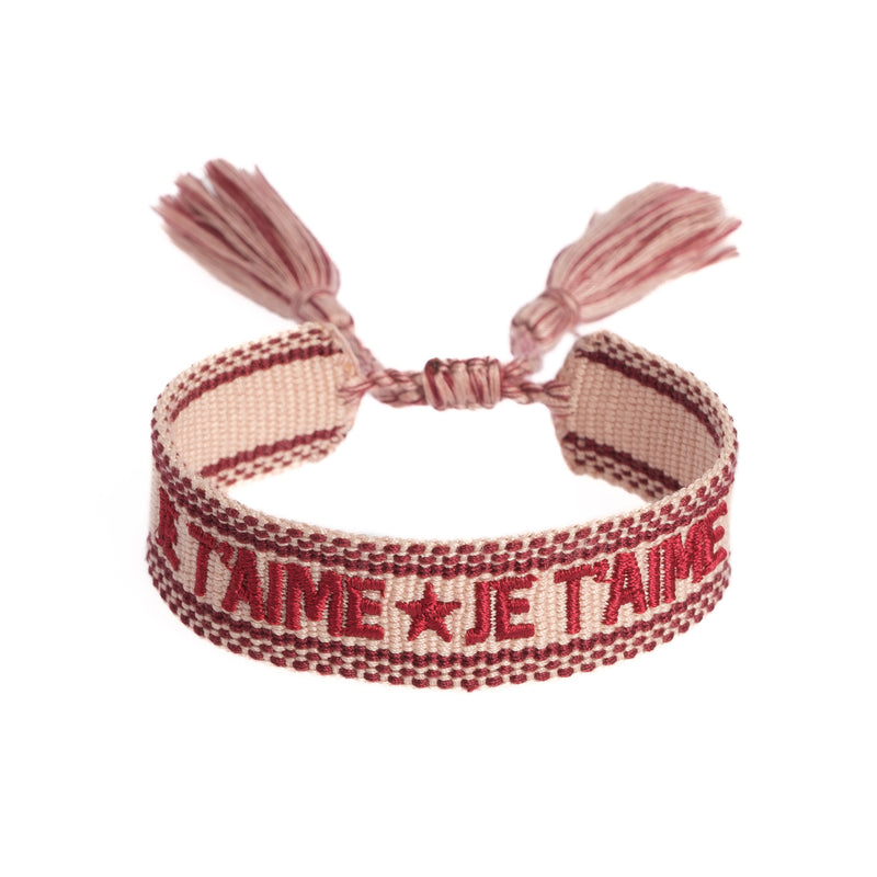 Boho Pink Beaded Bracelet Set Women Fashion Accessories Pulseras Feminina  Heart Pendant Bracelet Jewelry Valentines Day - Bracelets - AliExpress