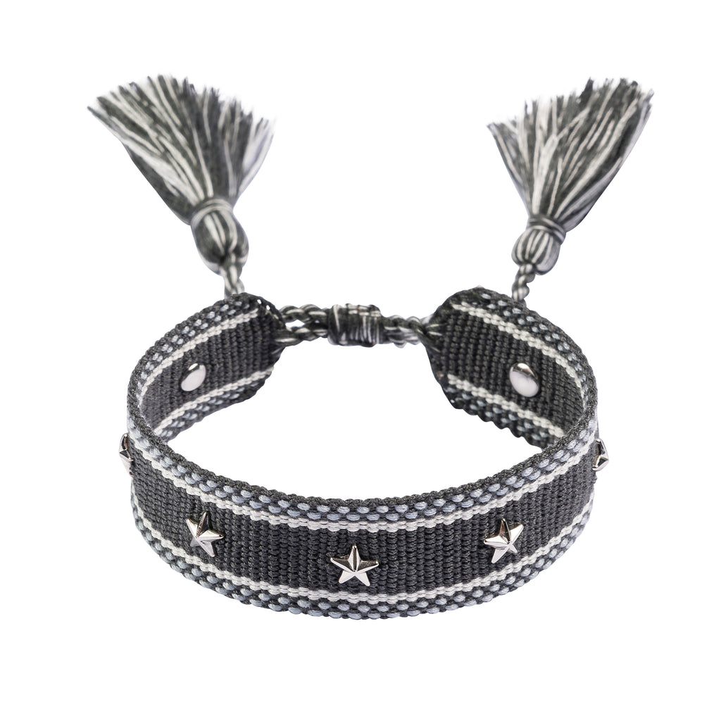 Friendship bracelet: Silver Star -